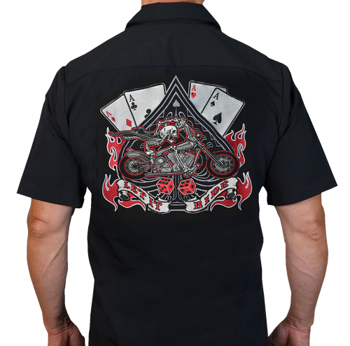 Lethal Threat Men's Let It Ride Shop Shirt