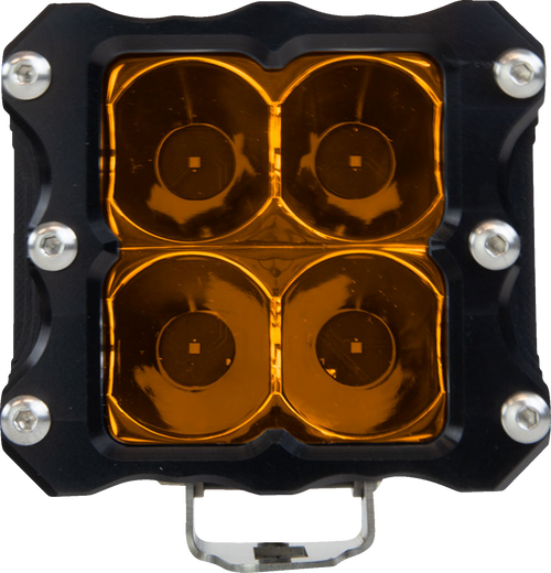 Heretic Quattro LED Light Pod Spotlight - Amber