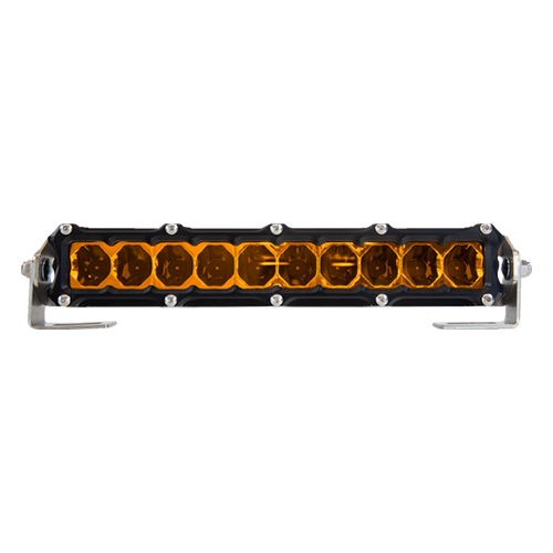 Heretic LED Light Bar - 10-inch - Flood - Amber