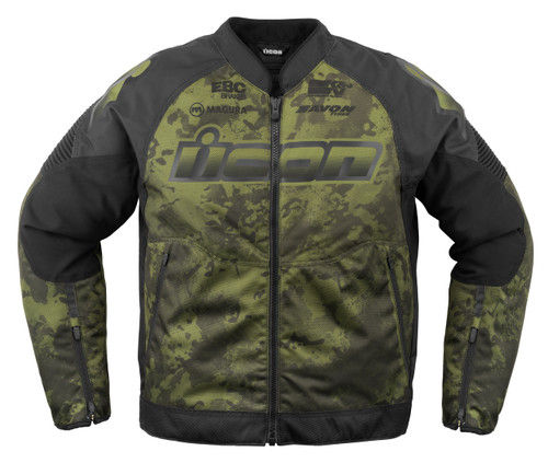 Icon Women Overlord3 Zip-Up Jackets - MC Powersports