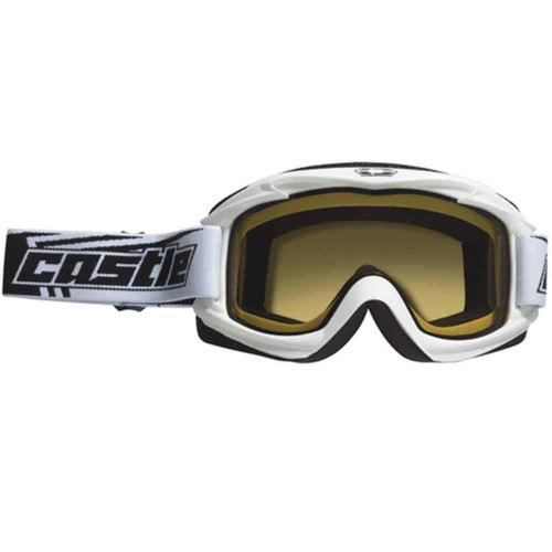 Castle X Launch Snow Goggles - White **BRAND NEW**