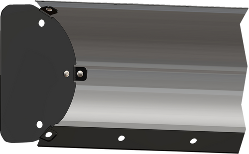 KFI Products Pro-Series Plow Side Shield - Tapered - Black