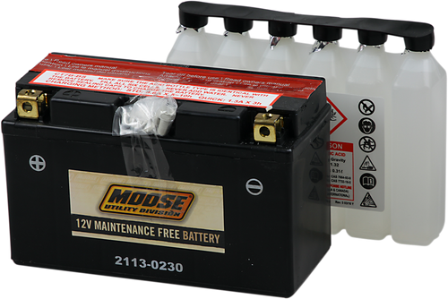 Moose Utility AGM Maintenance-Free Battery - YT7B-BS