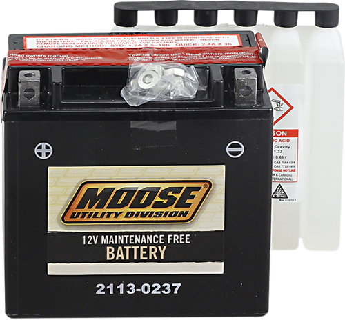 Moose Utility AGM Maintenance-Free Battery - YTX14-BS