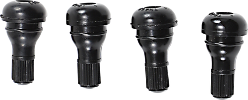 Moose Utility TR412 Valve Stem - Push-In - Black 4pk