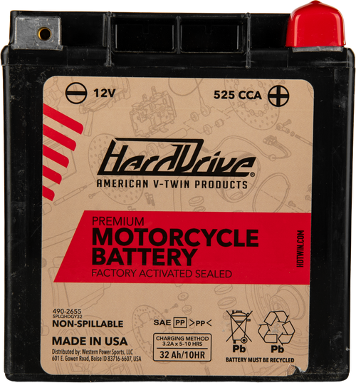 Harddrive Premium Battery GYZ32HL / YIX30L Factory Activated Sealed #HRDM732GHL