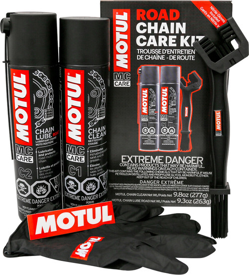 Motul MC Chain Care Kit - Road Motul MC Chain Care Kit - Road