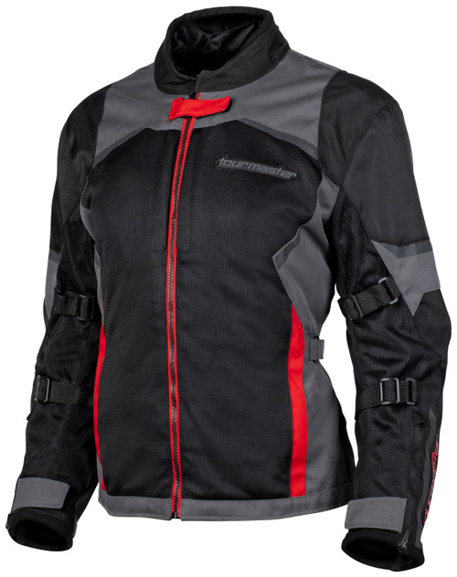 Tourmaster Women's Intake Air Jacket - Medium - Red / Gray