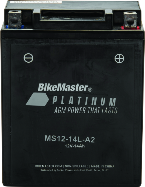 BikeMaster MS12-14L-A2 AGM Battery