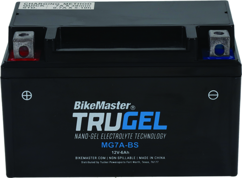 BikeMaster MG7A-BS TruGel Battery