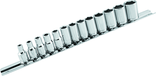 BikeMaster 13-pc 1/4in Drive Socket Set