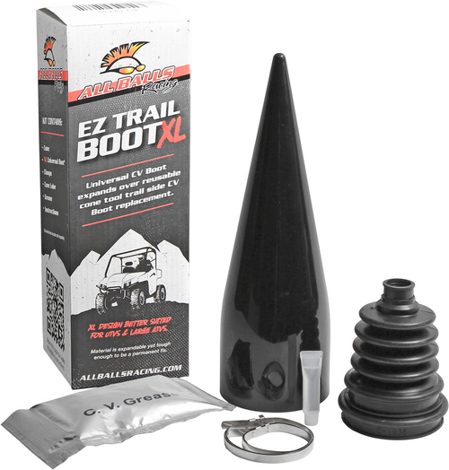 All Balls EZ Trail XL Boot Kit w/Tool - Fits: Arctic Cat / Bombardier / Can-Am / Cannondale / Gas-Gas / Honda / Kawasaki / Polaris / Suzuki / Yamaha