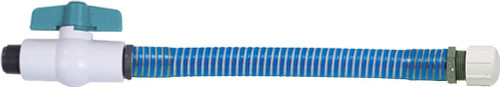 Fire Power Flow Control Valve w/Screw Cap Spiral Tech Hose