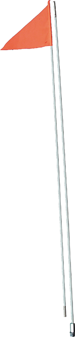 Safety 2 Piece Fiber Pole - Straight Mount - 5/16-inches