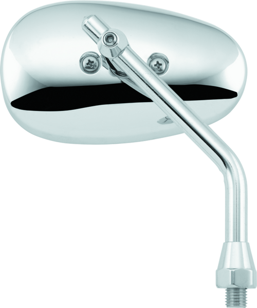 BikeMaster Universal Cruiser Mirror 10mm - Each -Chrome