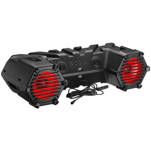 Boss Audio Systems ATV Bluetooth Sound System w/ 8in Amplified RGB Speakers