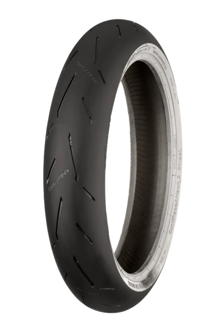 Continental ContiRaceAttack 2 Soft - 120/70 ZR17 M/C 58W TL Front