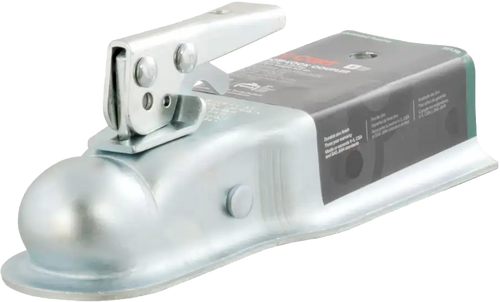 Curt Trailer Couplers - Class II, 3in. Channel, 2in. Ball