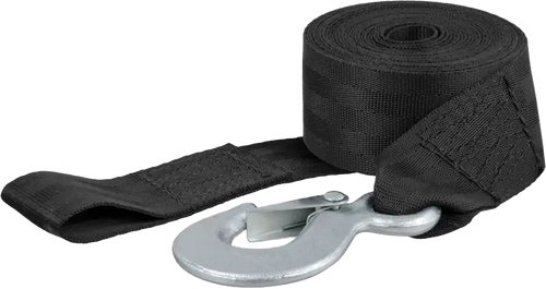 Curt Replacement Winch Strap with Snap Hook - 15ft.