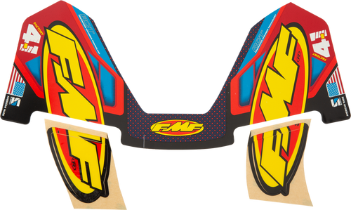 FMF 4.1 Titanium RCT Wrap Decal