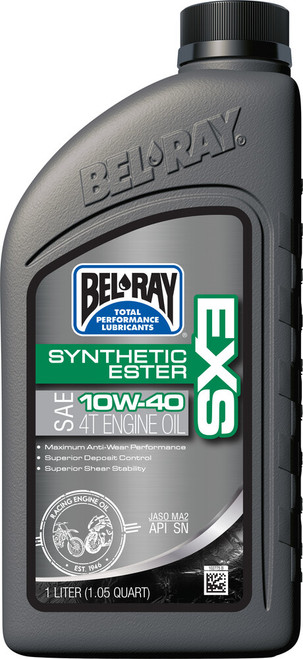 Bel-Ray EXS Full Syn Ester Engine Oil - 4T 10W40 1LT