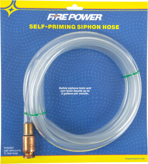 Fire Power Self Priming Siphon Hose - 6-foot