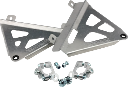 Works Connection Radiator Brace Set - Fits: Yamaha YZ125 25