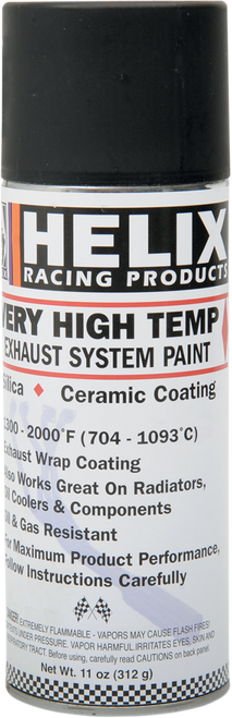 Helix High-Temperature Paint - Black - 11 oz. net wt. - Aerosol