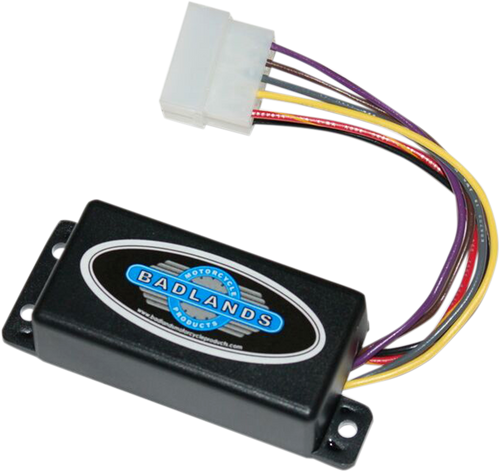 Badlands Auto-Canceling Turn Signal Module - 6-Pin Plug - AMP-Style - Fits: 1987-1993 Harley-Davidson (see list) #ATS-03-A