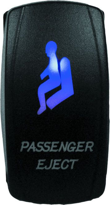 DragonFire Racing Lighted Switch Pass Eject On/Off - Blue