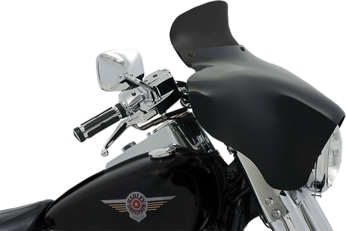 Memphis Shades Batwing Spoiler Windshield - 5-inch - Dark Black Smoke #MEP84010