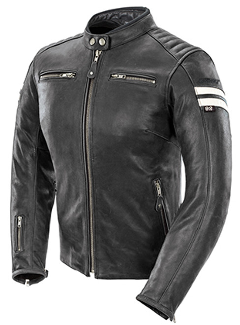 Joe Rocket Ladies Classic '92 Jacket - Black/White - Medium