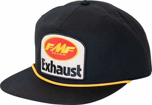 FMF Champ Snapback Hat - Black