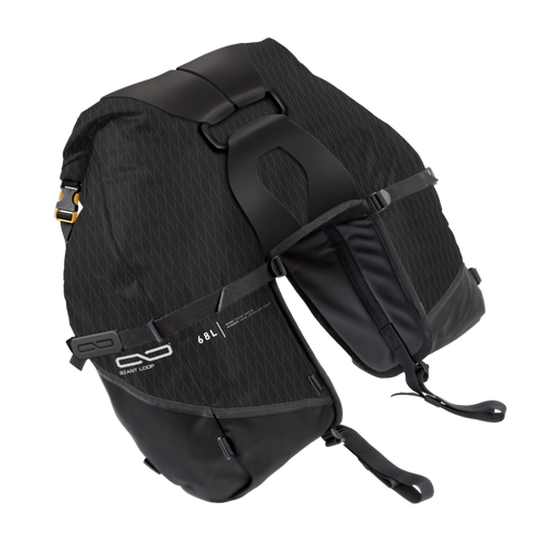 Giant Loop Great Basin Saddlebag 68L - Black