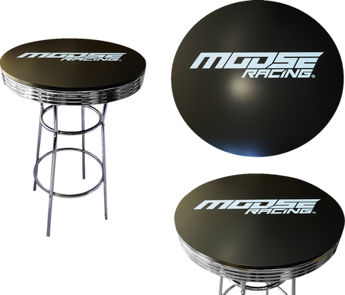 Moose Offroad Branded Round Pub Table - 30in.