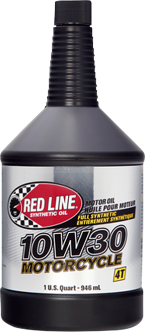 Red Line Synthetic Motor Oil - 10W30 - 1 US quart