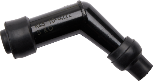 Moose Offroad Spark Plug Resistor Cover - Short - Elbow Type - 120 deg. - OEM: 8052/​8429/​VB05F/​VB05FP