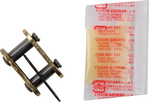 RK 520 MXZ5 Connecting Link - Clip - Gold