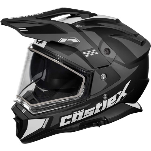 Castle X CX200 Wrath Dual-Sport Helmet - Matte Charcoal - 2XL