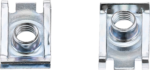 Bolt Clip Nuts - European - M6 x 1.25 - Gold - 10 Pack