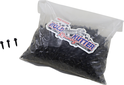 Kold Kutter Track/Tire Traction Screws - 1000/pk - .190 Head Height - Standard - 5/8-inch - #10