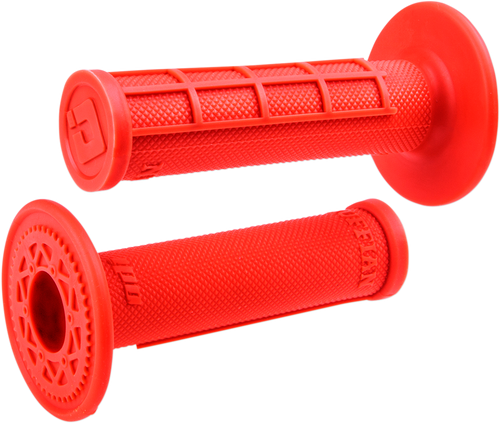 ODI Ruffian MX Half Waffle Single-Ply Grip - Fluorescent Orange