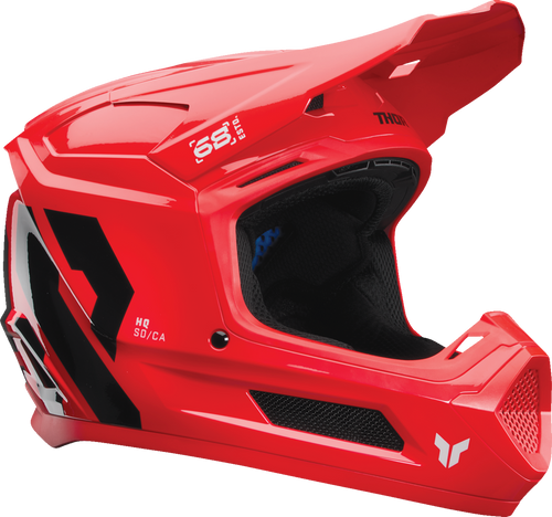 Thor Youth Fleet Forge Helmet - Red - Medium