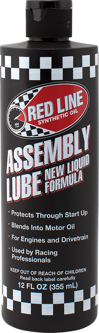 Red Line Synthetic Oil Liquid Assembly Lube - 12 US fl oz.