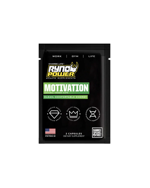 Ryno Power Motivation Capsules - 12pack Single Serving