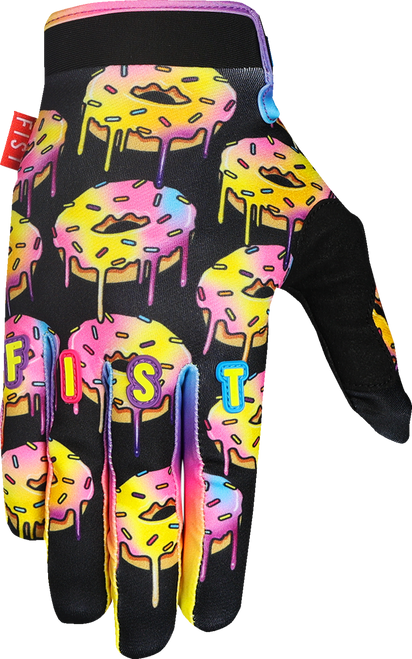 Fist Handwear Youth Strapped Caroline Buchanan Red Label Sprinkle Fades Gloves