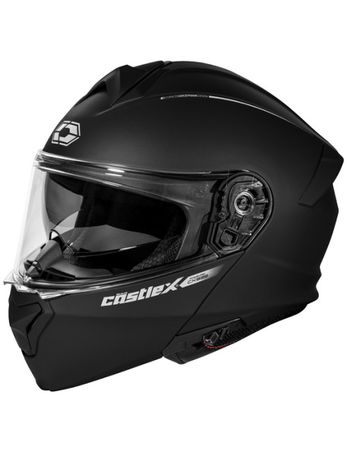 Castle X CX935 Solid Modular Helmet - Matte Black - 3XL