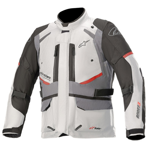 Alpinestars Andes V3 Drystar Jacket - Ice Gray / Dark Gray - 3XL