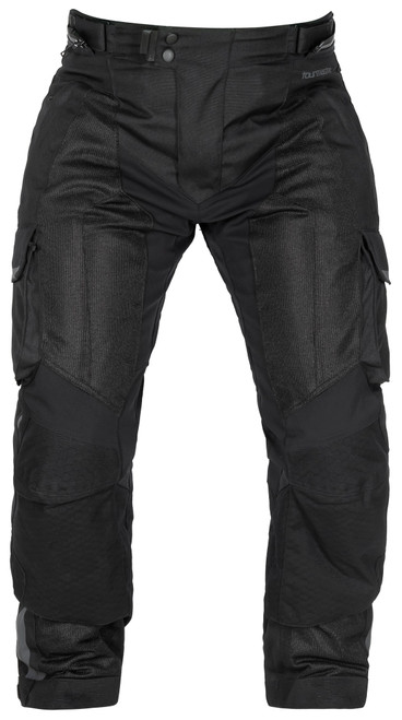 Tourmaster Ridgecrest Men's Hi-Flow Mesh Adventure Touring Pants -  Black - Medium