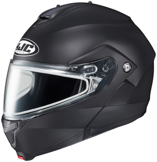 HJC C91 Snow Electric Shield Full-Face Helmet - Matte Black - 2XL